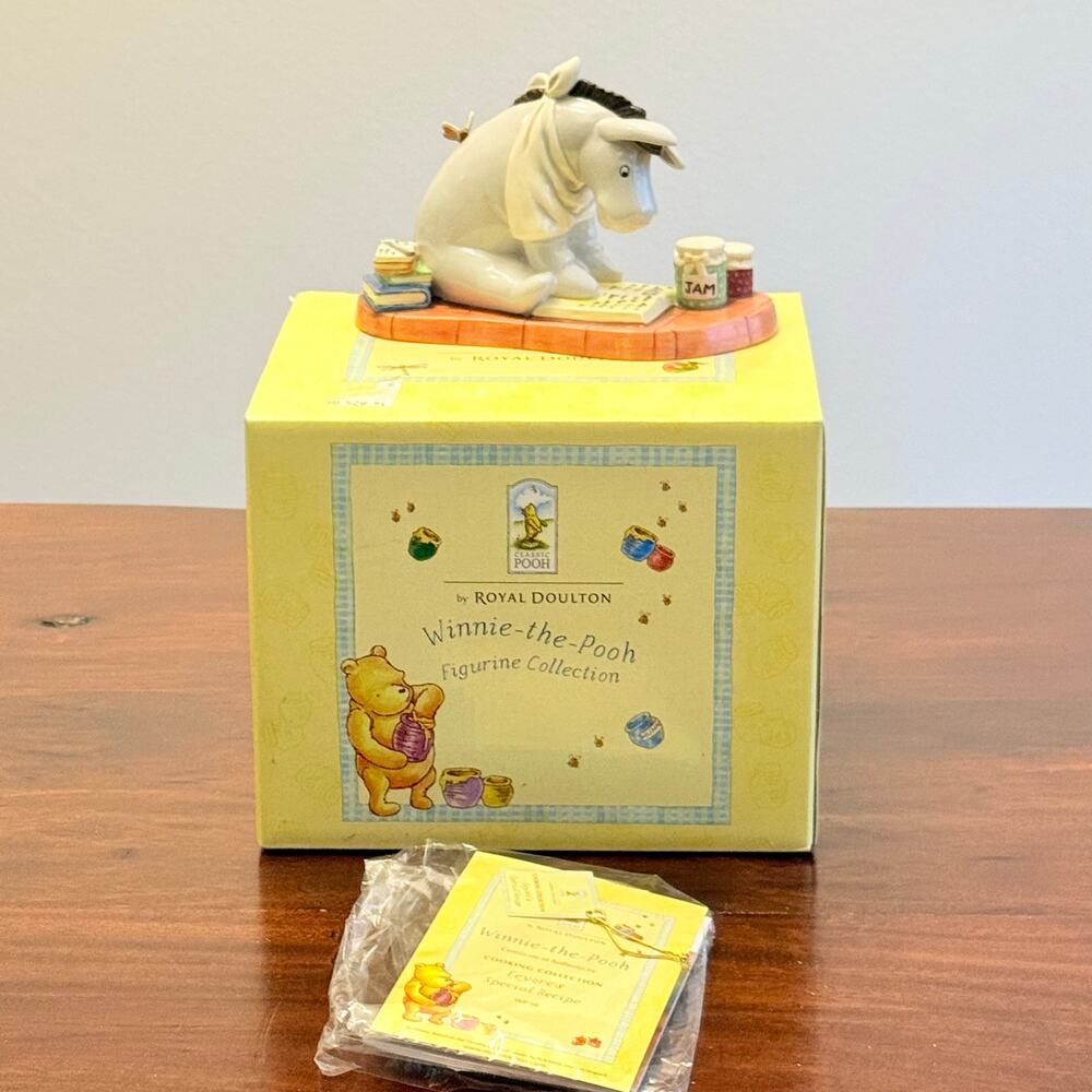 Royal Doulton Hand Decorated Disney Winnie The Pooh EEYORE'S Special Recipe